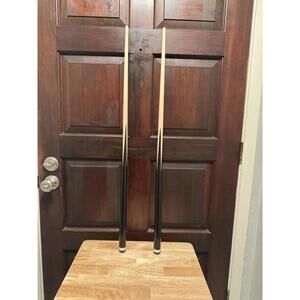 Pair of " Shorty" Pool Cues and 36 inch